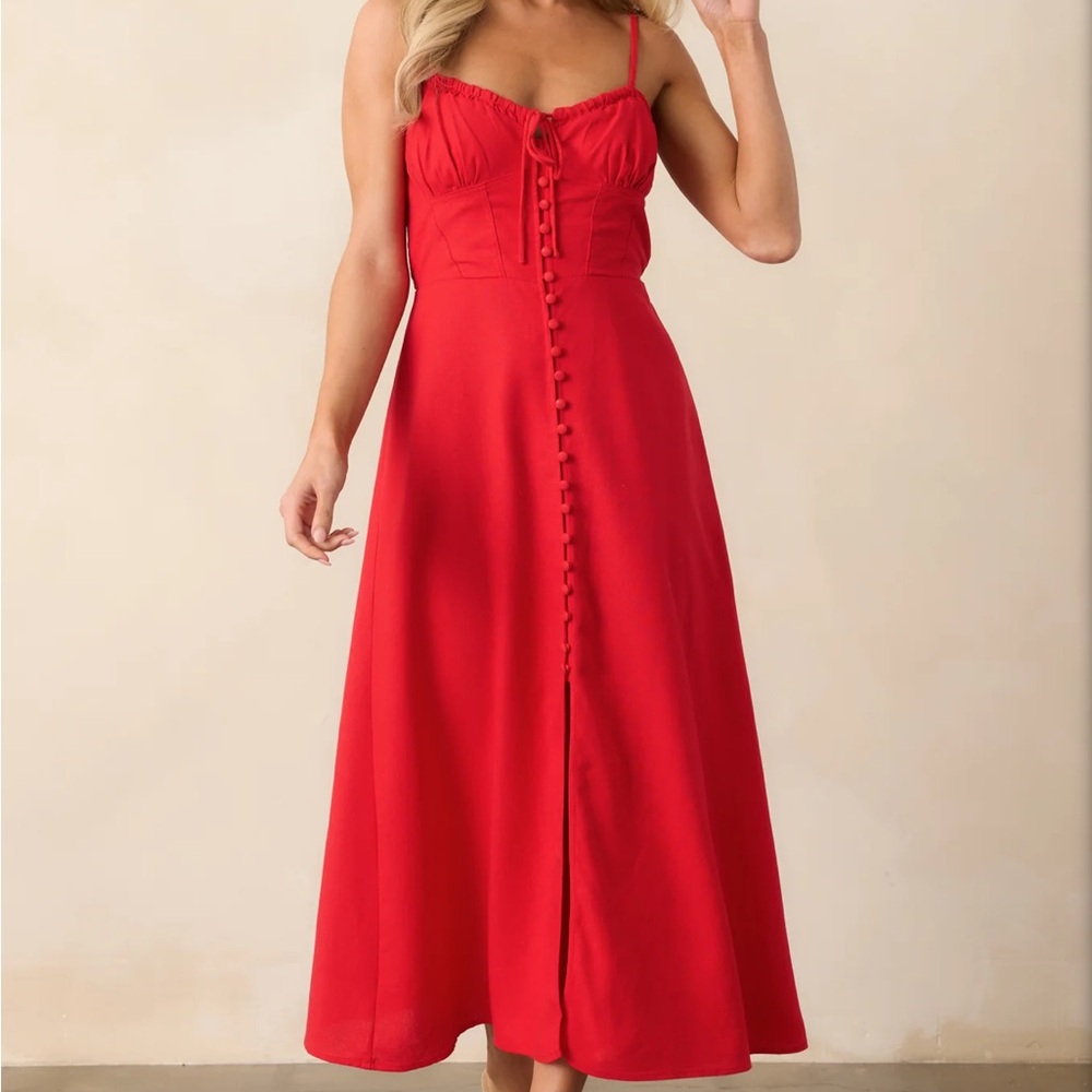 BRAND NEW W TAGS - Elegant Red Women's Dress